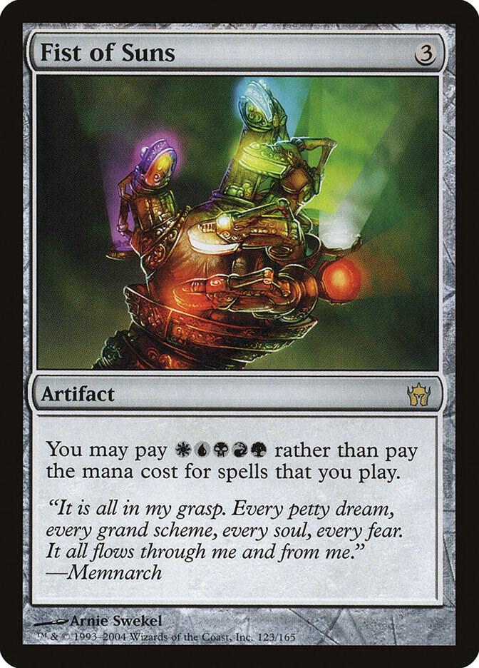 Fist of Suns 123 card from Fifth Dawn