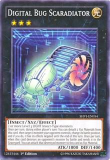 Digital Bug Scaradiator SHVI-EN054 card from Shining Victories