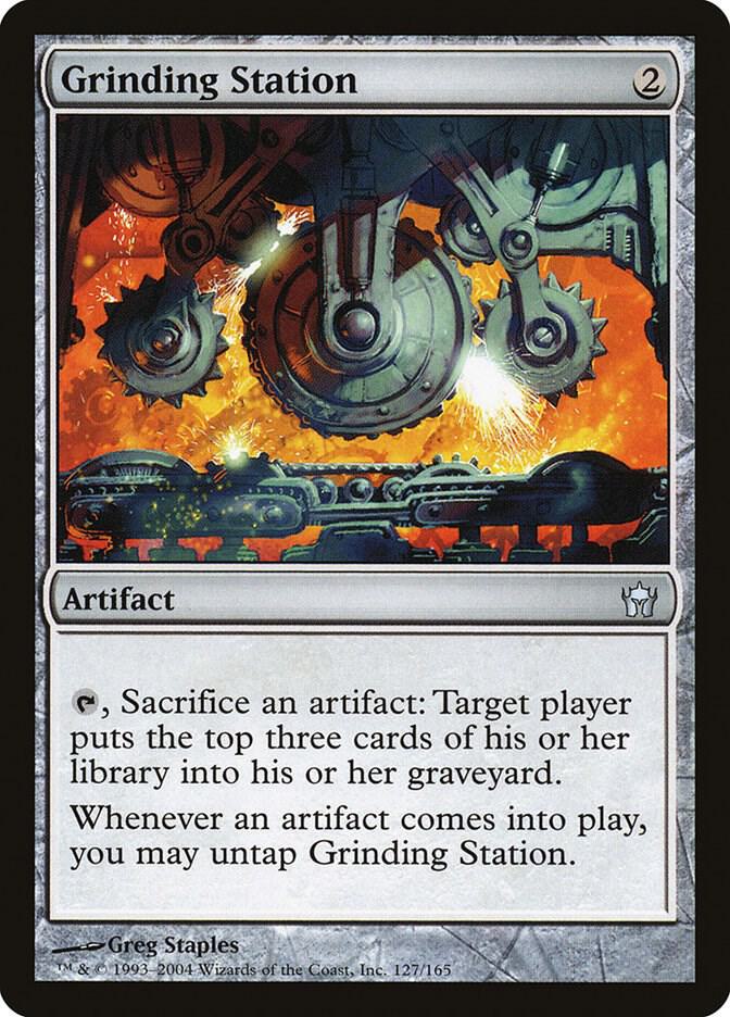 Grinding Station 127 card from Fifth Dawn