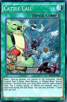 Cattle Call SHVI-EN081 card from Shining Victories