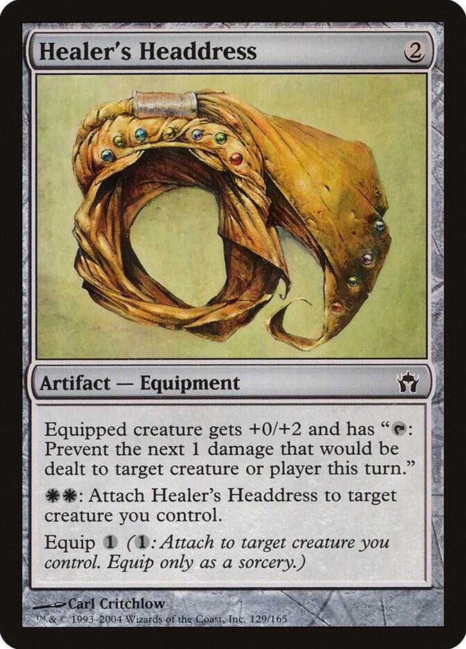 Healer's Headdress 129 card from Fifth Dawn