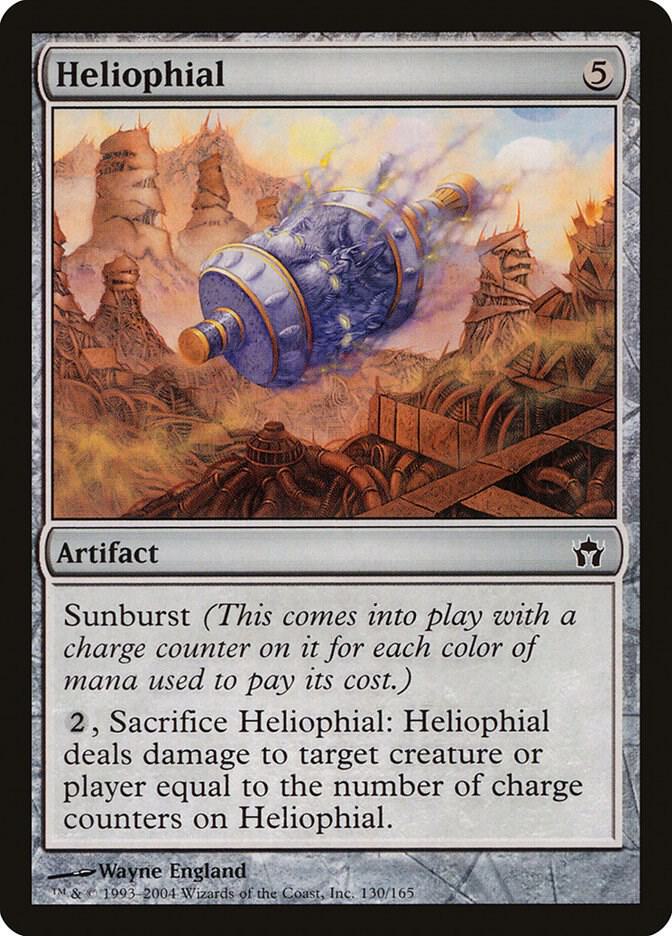 Heliophial 130 card from Fifth Dawn