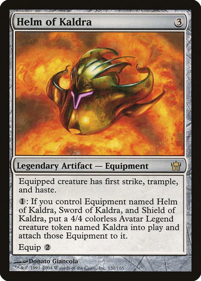 Helm of Kaldra 131 card from Fifth Dawn
