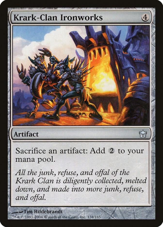Krark-Clan Ironworks 134 card from Fifth Dawn