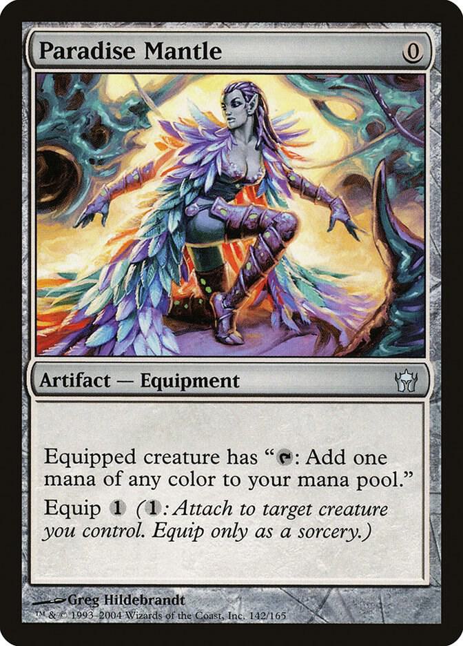 Paradise Mantle 142 card from Fifth Dawn