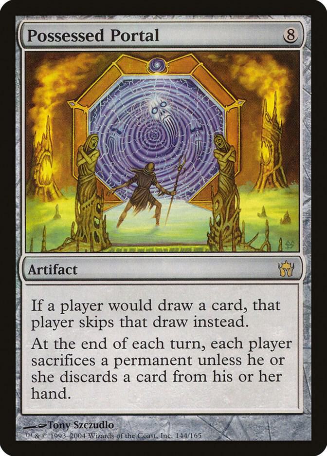 Possessed Portal 144 card from Fifth Dawn