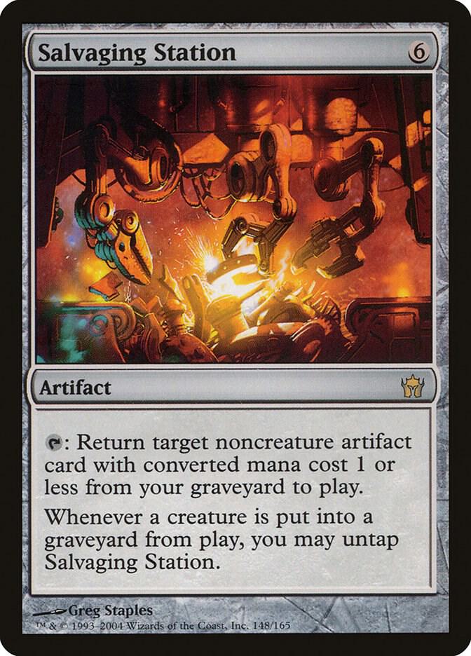 Salvaging Station 148 card from Fifth Dawn