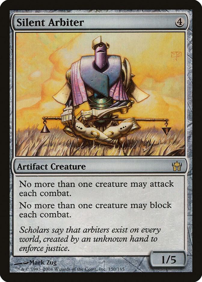Silent Arbiter 150 card from Fifth Dawn