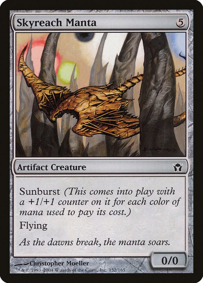 Skyreach Manta 152 card from Fifth Dawn