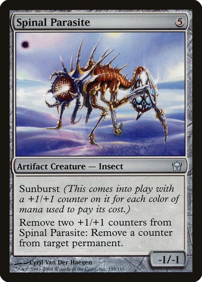 Spinal Parasite 155 card from Fifth Dawn