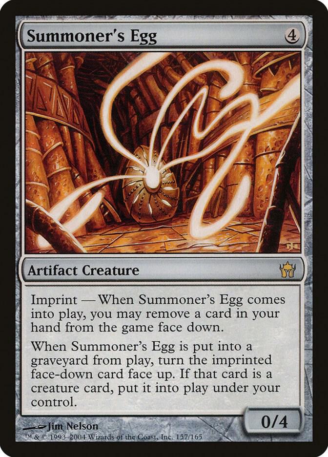 Summoner's Egg 157 card from Fifth Dawn
