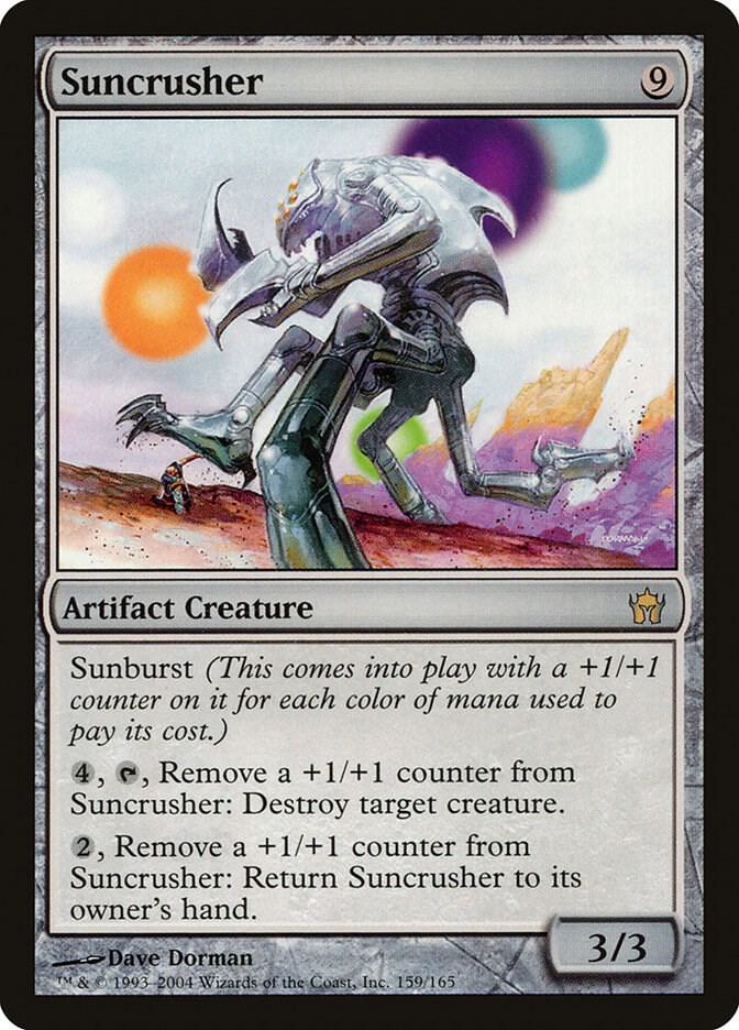 Suncrusher 159 card from Fifth Dawn
