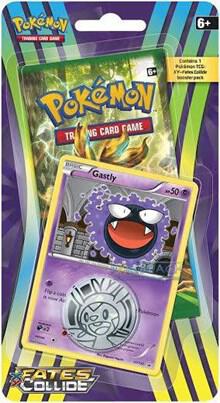Fates Collide Single Pack Blister [Gastly] card from XY - Fates Collide