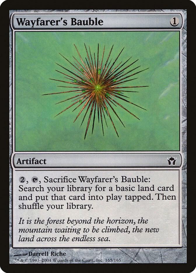 Wayfarer's Bauble 165 card from Fifth Dawn