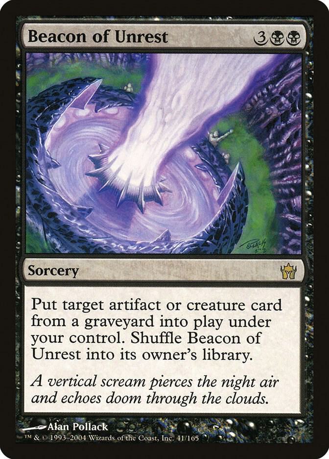 Beacon of Unrest 41 card from Fifth Dawn