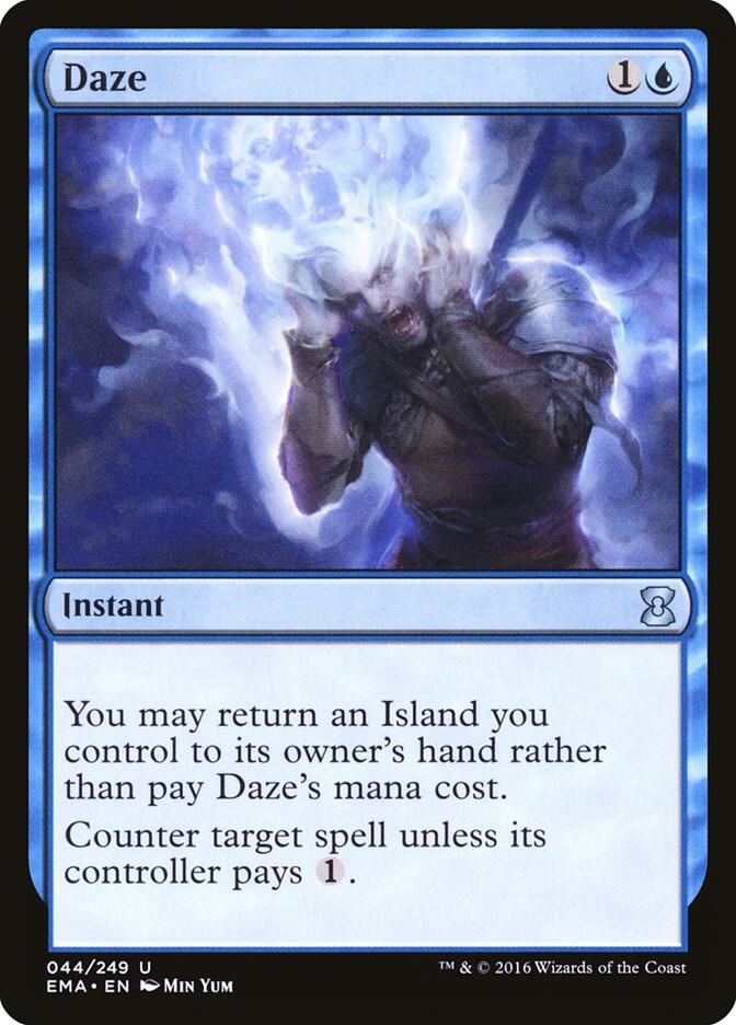Daze 44 card from Eternal Masters