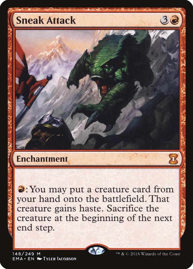 Sneak Attack 148 card from Eternal Masters