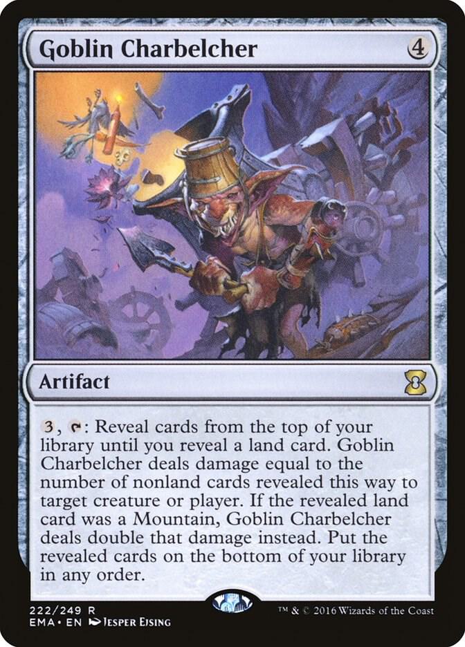 Goblin Charbelcher 222 card from Eternal Masters
