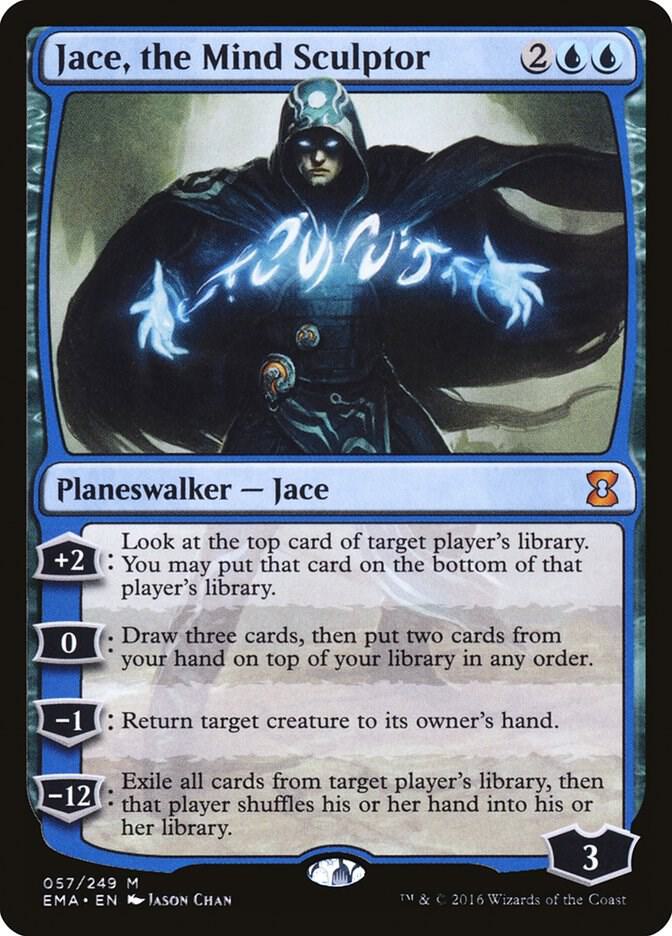 Jace, the Mind Sculptor 57 card from Eternal Masters