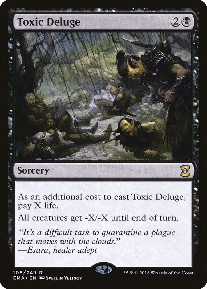 Toxic Deluge 108 card from Eternal Masters