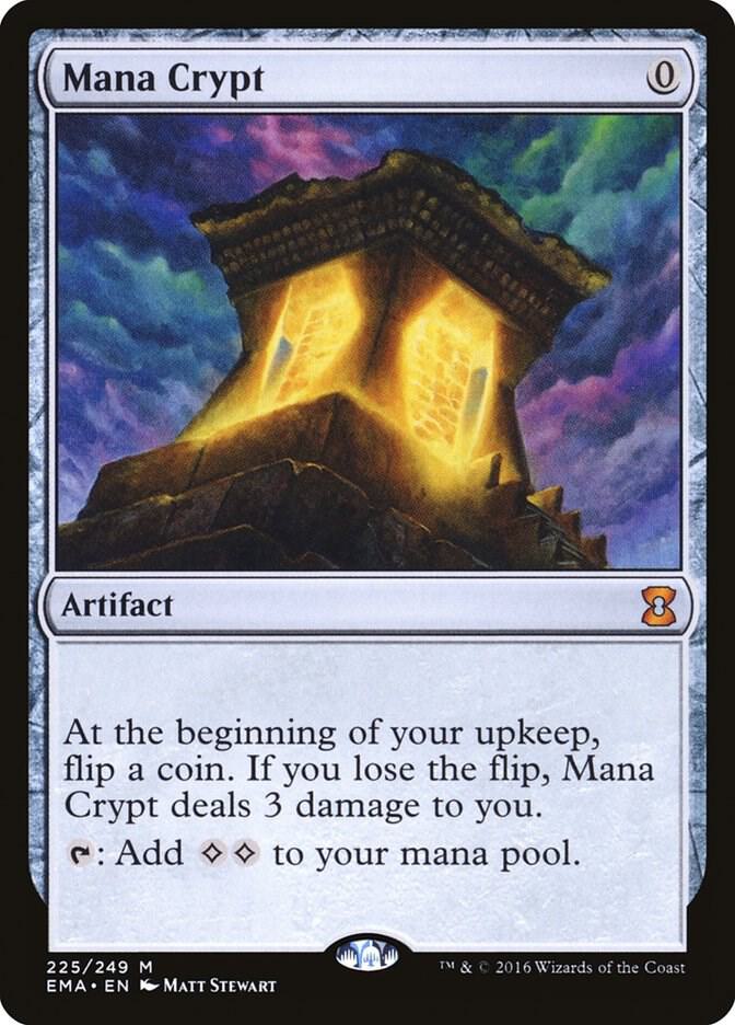 Mana Crypt 225 card from Eternal Masters