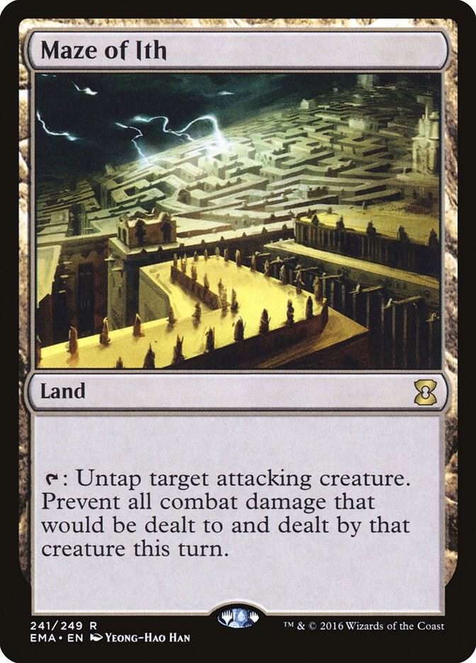 Maze of Ith 241 card from Eternal Masters