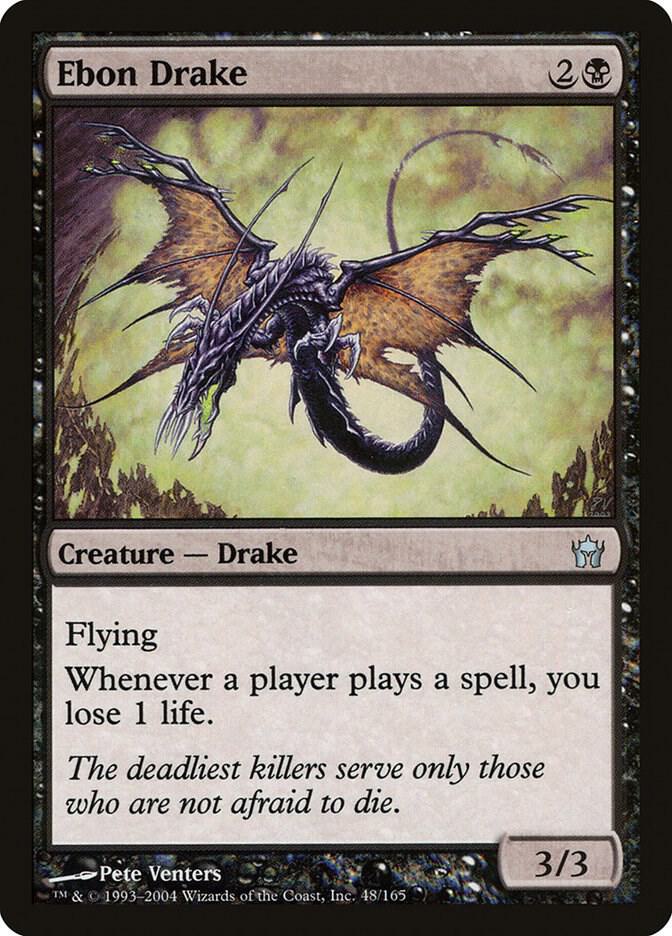 Ebon Drake 48 card from Fifth Dawn