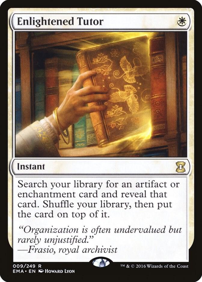 Enlightened Tutor 9 card from Eternal Masters