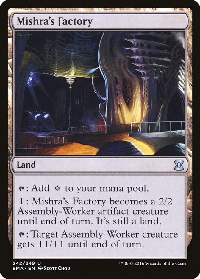 Mishra's Factory 242 card from Eternal Masters