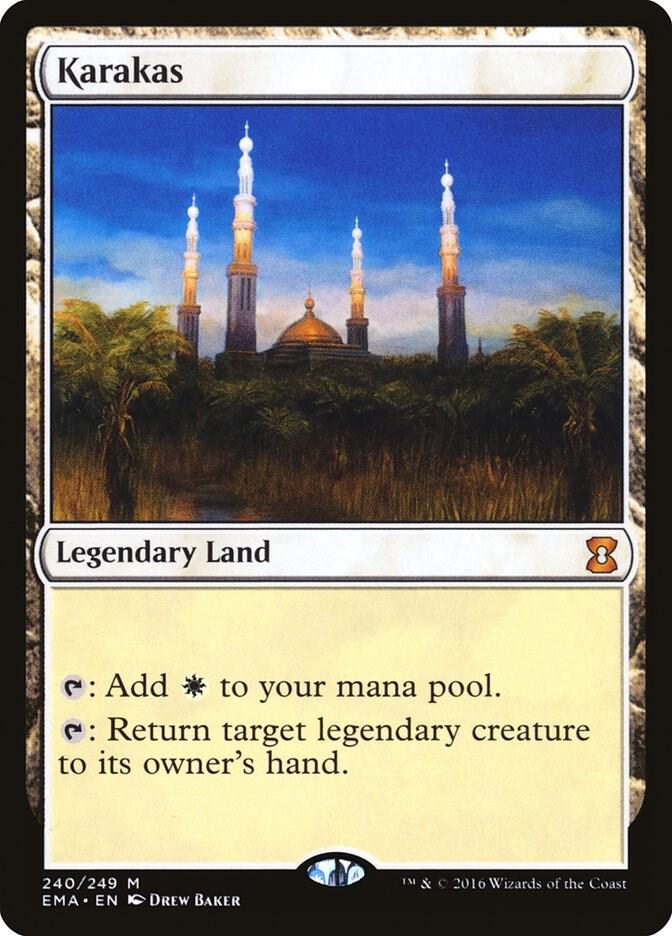 Karakas 240 card from Eternal Masters