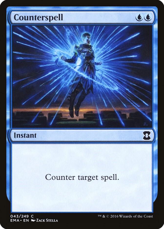 Counterspell 43 card from Eternal Masters