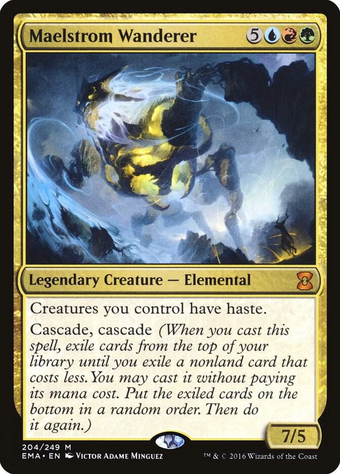 Maelstrom Wanderer 204 card from Eternal Masters