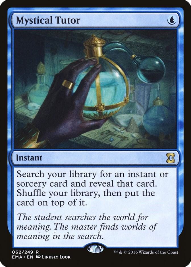 Mystical Tutor 62 card from Eternal Masters