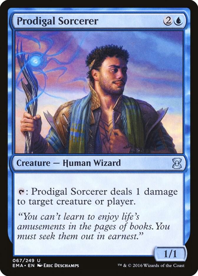 Prodigal Sorcerer 67 card from Eternal Masters