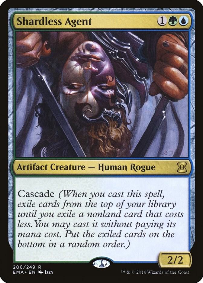 Shardless Agent 206 card from Eternal Masters