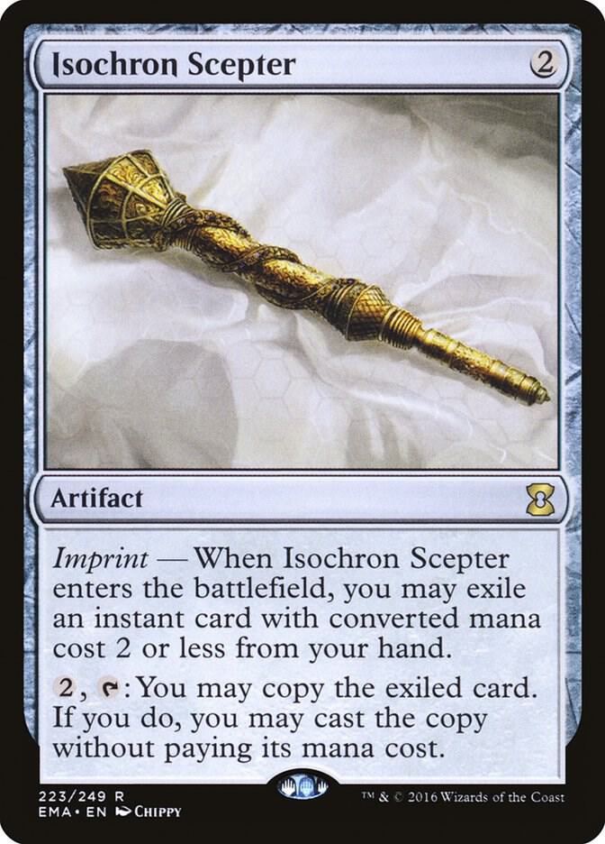 Isochron Scepter 223 card from Eternal Masters