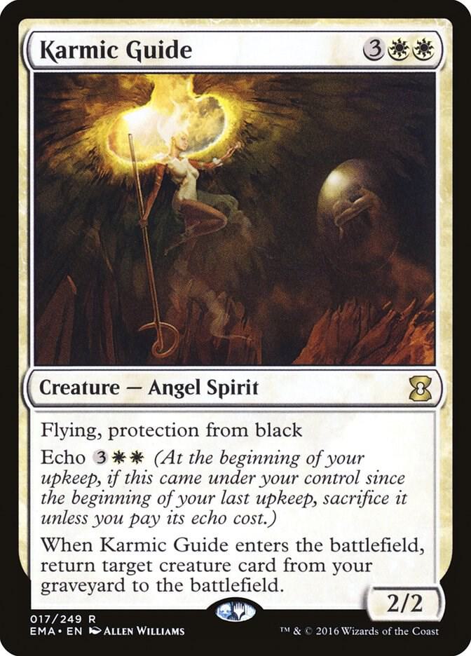 Karmic Guide 17 card from Eternal Masters