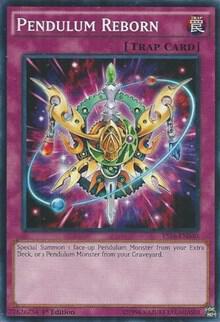 Pendulum Reborn YS16-EN040 card from Starter Deck: Yuya