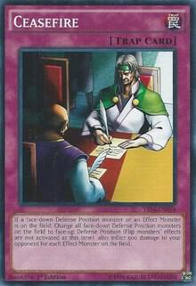 Ceasefire YS16-EN034 card from Starter Deck: Yuya