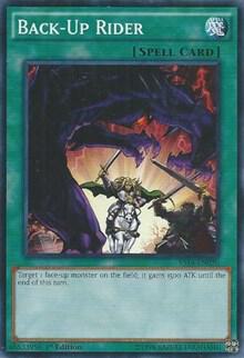Back-Up Rider YS16-EN030 card from Starter Deck: Yuya