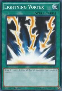 Lightning Vortex YS16-EN026 card from Starter Deck: Yuya