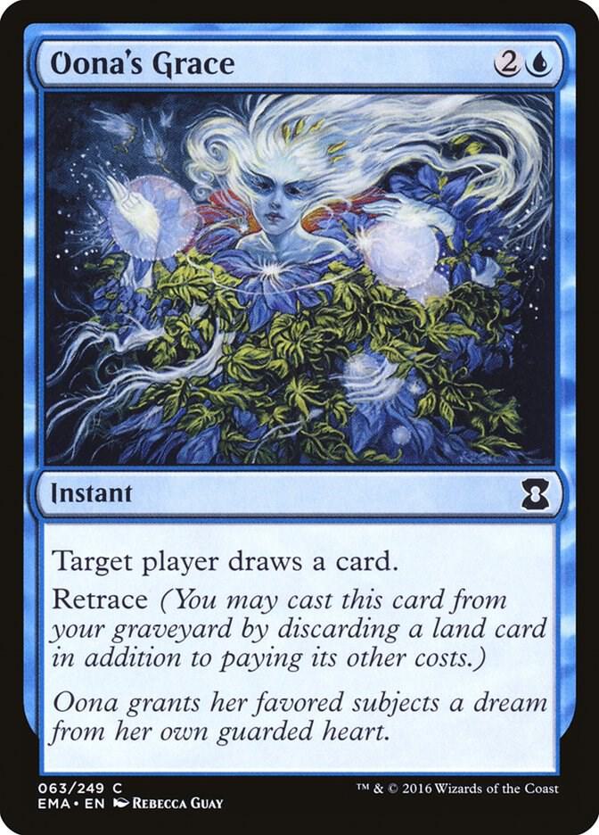 Oona's Grace 63 card from Eternal Masters
