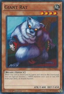 Giant Rat YS16-EN020 card from Starter Deck: Yuya