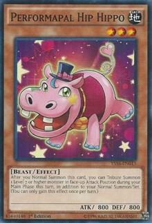 Performapal Hip Hippo YS16-EN013 card from Starter Deck: Yuya