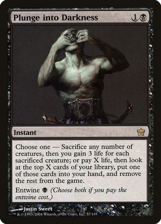 Plunge into Darkness 57 card from Fifth Dawn