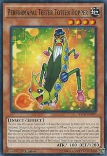 Performapal Teeter Totter Hopper YS16-EN007 card from Starter Deck: Yuya