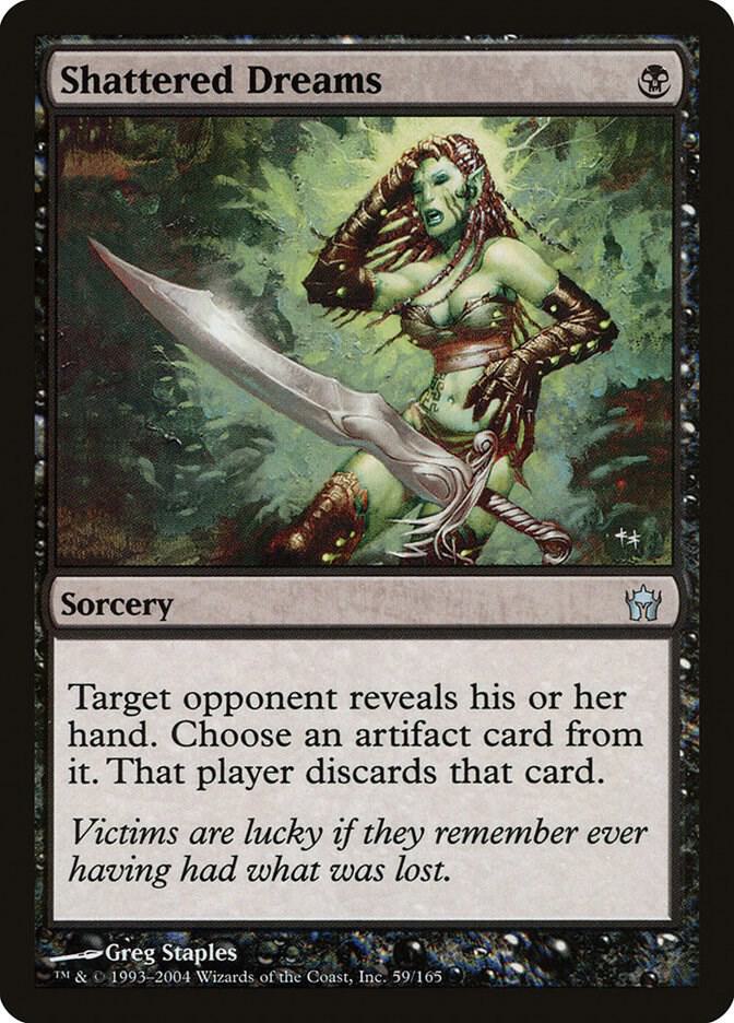 Shattered Dreams 59 card from Fifth Dawn