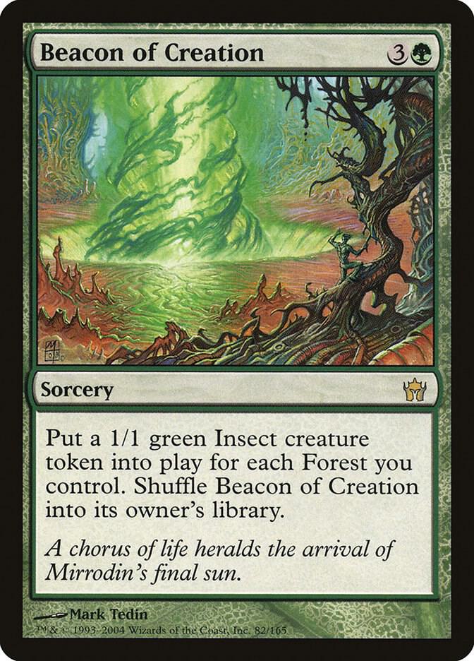 Beacon of Creation 82 card from Fifth Dawn