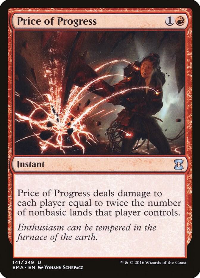Price of Progress 141 card from Eternal Masters
