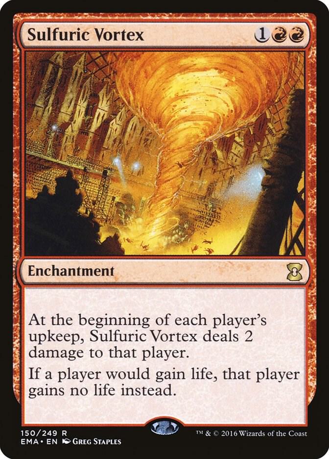 Sulfuric Vortex 150 card from Eternal Masters